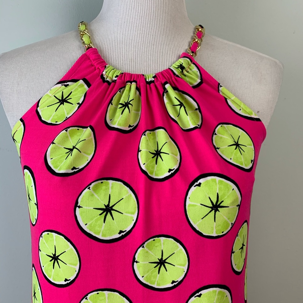 Kaari Blue Sweet Lime Green Dress Size XS - Picture 2 of 13